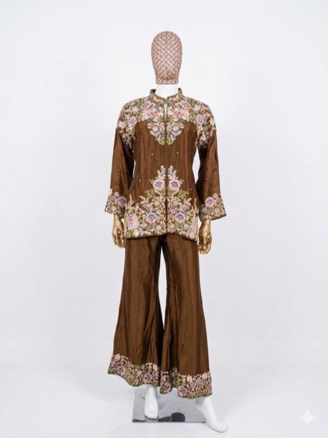 Coffee Brown Chinon Cord Set II